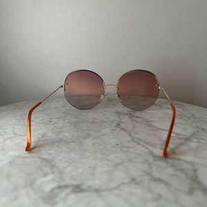 Pink ombre mood sunglasses